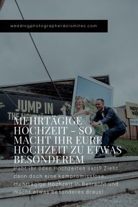 Mehrtägige Hochzeit - So Macht Ihr Eure Hochzeit Zu Etwas Besonderem